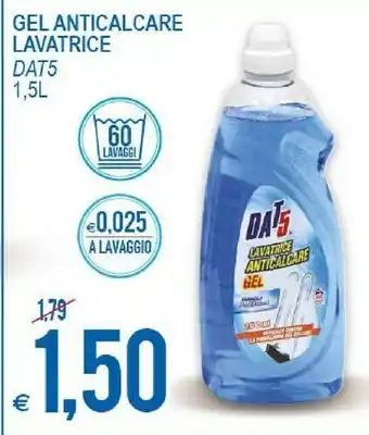 MD Discount Dat5 Gel Anticalcare Lavatrice offerta