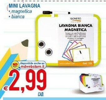 MD Discount Scatto Mini Lavagna offerta