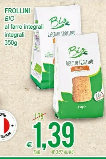 MD Discount Bio Frollini Al Farro Integrali offerta