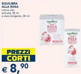 Esselunga EQUILIBRA ALLA ROSA crema viso anti-età, 50 ml offerta