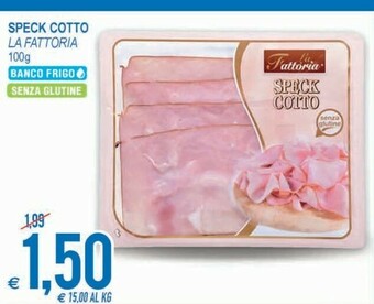 MD Discount La Fattoria Speck Cotto Senza Glutine offerta