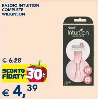 Esselunga RASOIO INTUITION COMPLETE WILKINSON offerta