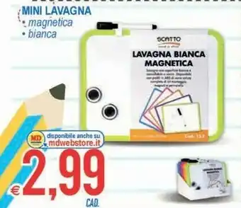 MD Discount Scatto Mini Lavagna offerta