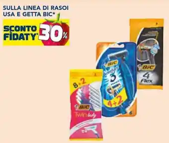 SULLA LINEA DI RASOI USA E GETTA BIC*