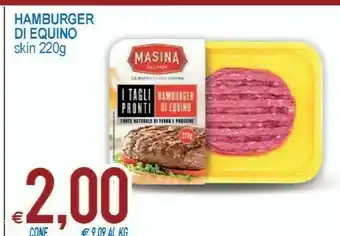 MD Discount Masina Hamburger Di Equino offerta