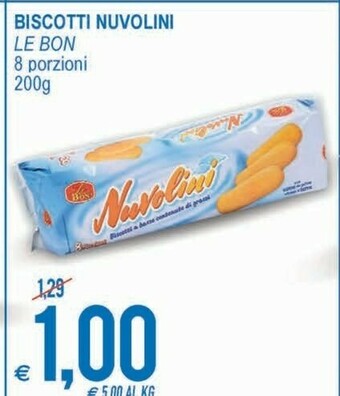 MD Discount Le Bon Biscotti Nuvolini offerta