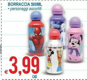 MD Discount Borraccia 500ml offerta
