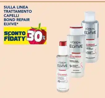 SULLA LINEA TRATTAMENTO CAPELLI BOND REPAIR ELVIVE*