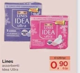 Prodet Lines Assorbenti Idea Ultra offerta