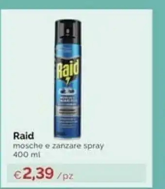 Prodet Raid Mosche E Zanzare Spray 400 Ml offerta