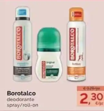 Prodet Borotalco Borotalco Original Unisex Deodorante roll-on 50 ml offerta