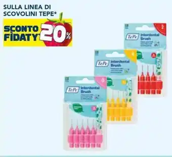 Esselunga SULLA LINEA DI SCOVOLINI TEPE* offerta