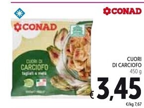 Spazio Conad Conad cuori di carciofo offerta