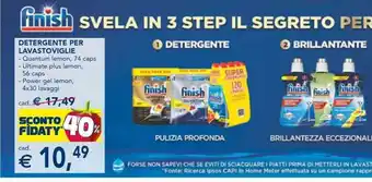 DETERGENTE PER LAVASTOVIGLIE Quantum lemon, 74 caps Ultimate plus lemon, 56 caps Power gel lemon, 4x30 lavaggi