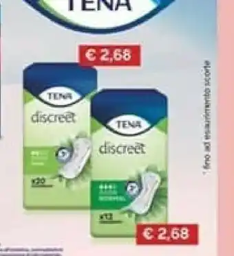 Prodet Tena Assorbenti Lines offerta