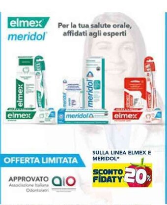SULLA LINEA ELMEX E MERIDOL*