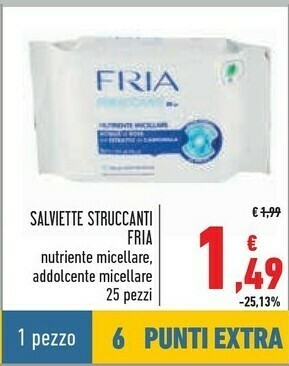 Conad Superstore Fria Salviette Struccanti offerta