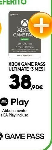 Expert Microsoft Xbox Game Pass Ultimate -3 Mesi offerta