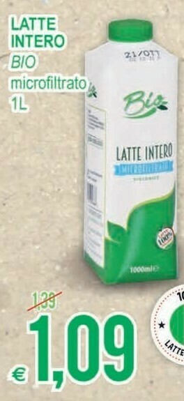 MD Discount Bio Latte Intero Microfiltrato offerta