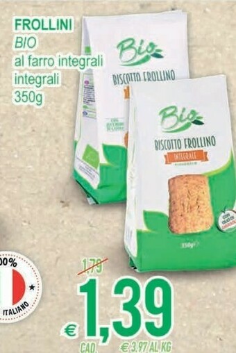 MD Discount Bio Frollini Al Farro Integrali offerta