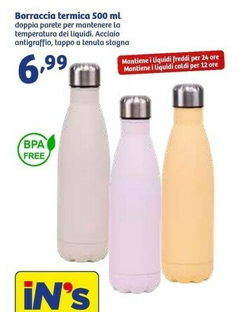 In'S Mercato Borraccia Termica offerta