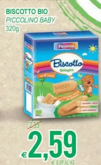 MD Discount Piccolino Baby Biscotto Bio offerta