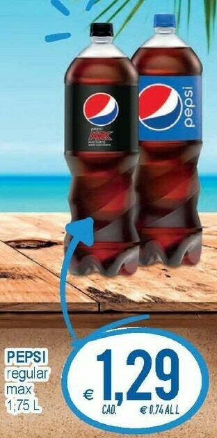 MD Discount Pepsi Regular Max offerta