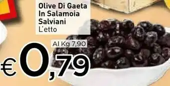 Crai Salviani Olive Di Gaeta In Salamoia offerta