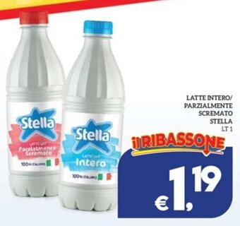 LATTE INTERO/ PARZIALMENTE SCREMATO STELLA LT 1