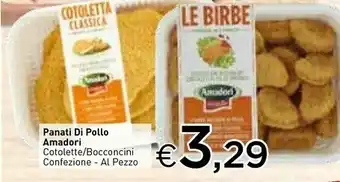 Crai Amadori Panati Di Pollo Cotolette offerta