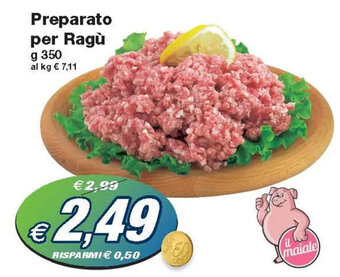 Prix Quality Preparato per Ragù g 350 offerta