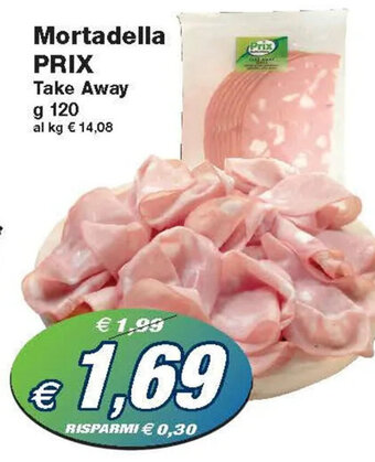 Mortadella PRIX Take Away g 120
