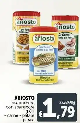 Deco Supermercati Ariosto Insaporitore Per Patate Fritte E Arrosto 80 G(ml) offerta