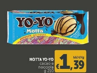 Deco Supermercati Motta Yo-Yo 210 G(ml) offerta
