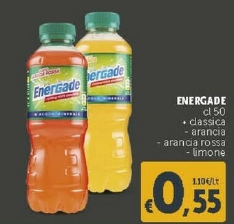 Deco Supermercati Energade - Energade Gusto Limone 500 G(ml) offerta