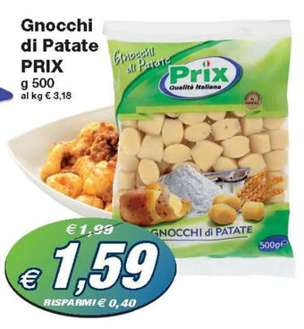 Gnocchi di Patate PRIX g 500