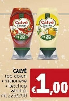 Deco Supermercati Calvè Maionese Classica 225 G(ml) offerta