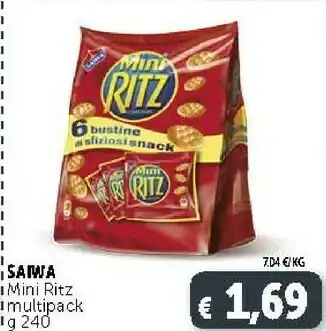 Deco Supermercati Saiwa Saiwa - Mini Ritz 240 g(ml) offerta