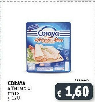 Deco Supermercati Coraya - Affettato Di Mare 120 G(ml) offerta