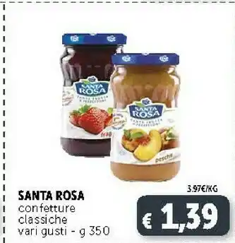 Deco Supermercati Santa rosa Confettura Extra Albicocche 350 G(ml) offerta