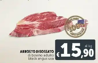 Deco Supermercati Arrosto Disossato Di Bovino Adulto Black Angus Usa offerta