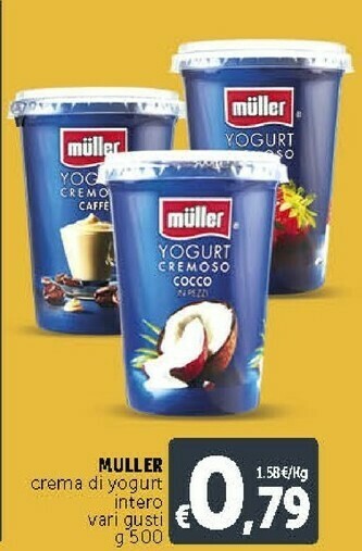 Deco Supermercati Muller Crema Di Yogurt offerta