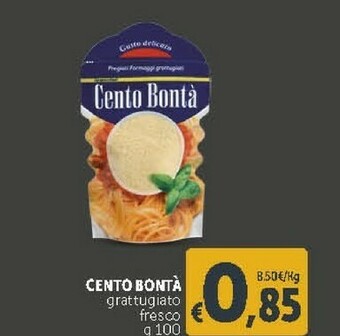 Deco Supermercati Cento bontà Grattugiato Fresco offerta