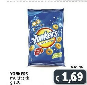 Deco Supermercati Yonkers - Snack Al Formaggio 120 G(ml) offerta