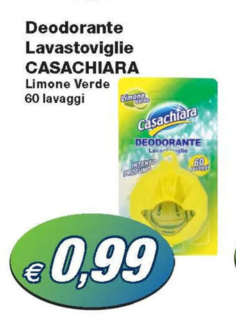 Deodorante Lavastoviglie CASACHIARA Limone Verde 60 lavaggi