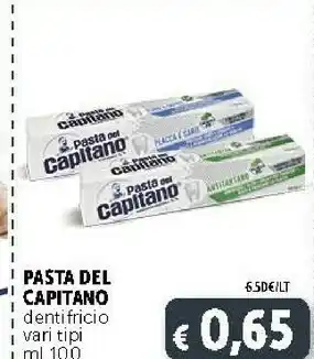 Deco Supermercati Pasta Del Capitano Dentifricio offerta