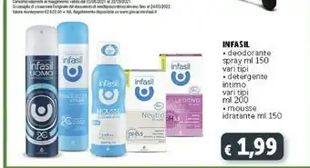 Infasil Deodorante Spray Freschezza