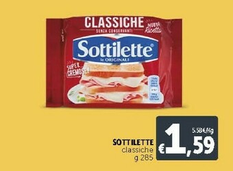 Deco Supermercati Sottilette Classiche offerta