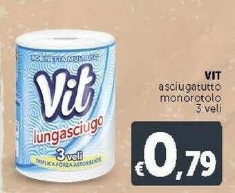 Vit Asciugatutto Monorotolo
