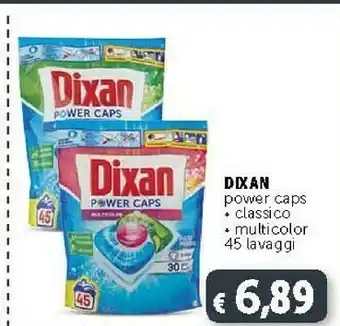 Deco Supermercati Dixan Power Caps Classico/Multicolor offerta